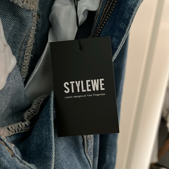 Long Denim Skirt - Picture 5 of 6